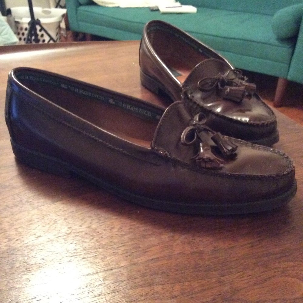 G.H. Bass & Co. Vintage Leather Loafers